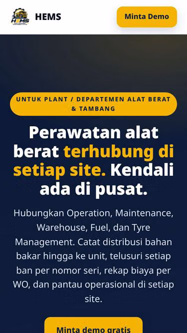 Screenshot of hems.my.id