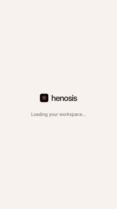 Screenshot of henosis.us