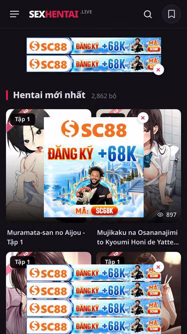 Screenshot of hentaiz.fit