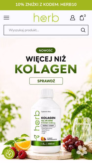 Screenshot of herb.pl