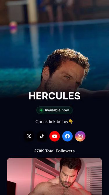 Screenshot of hercules.blog