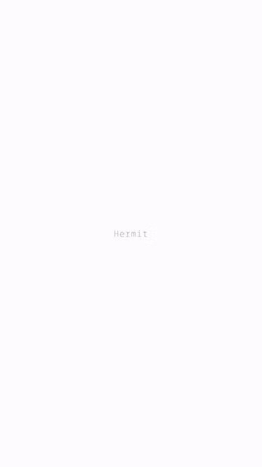 Screenshot of hermit.computer