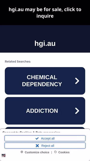 Screenshot of hgi.au