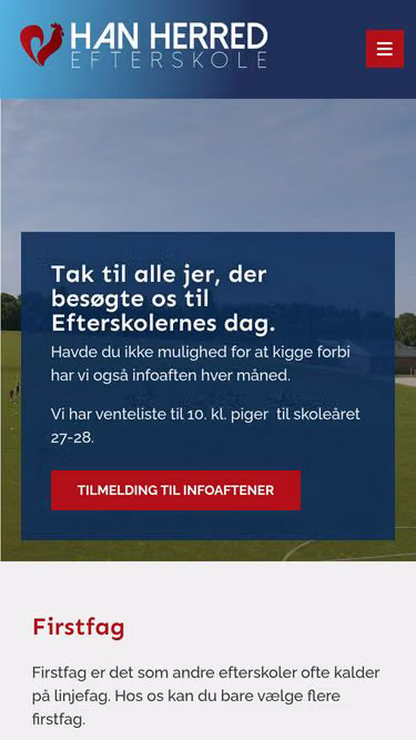 Screenshot of hhe.dk