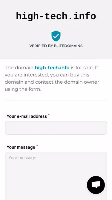 Screenshot of high-tech.info