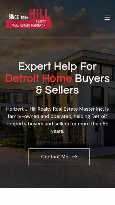 Screenshot of hill.realtor