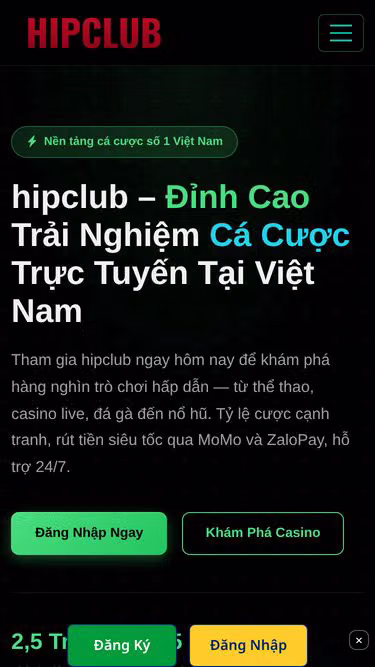 Screenshot of hipclub.one