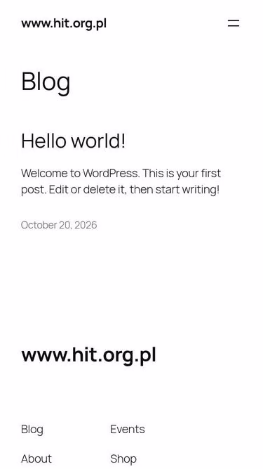 Screenshot of hit.org.pl