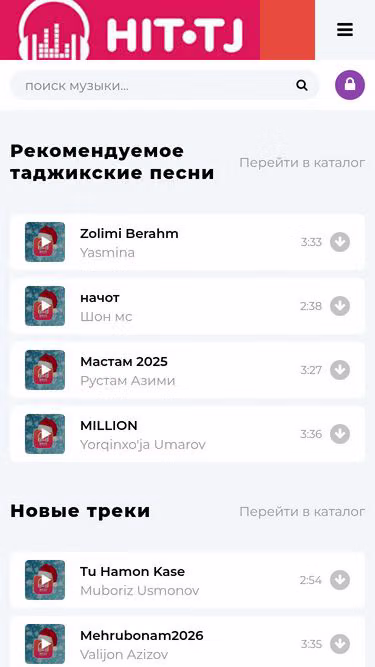 Screenshot of hit.tj