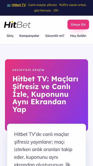 Screenshot of hitbet.company