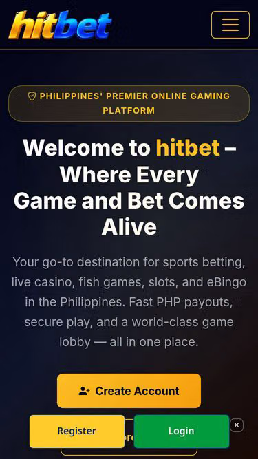Screenshot of hitbet.vin