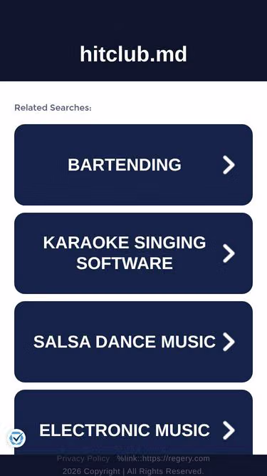 Screenshot of hitclub.md