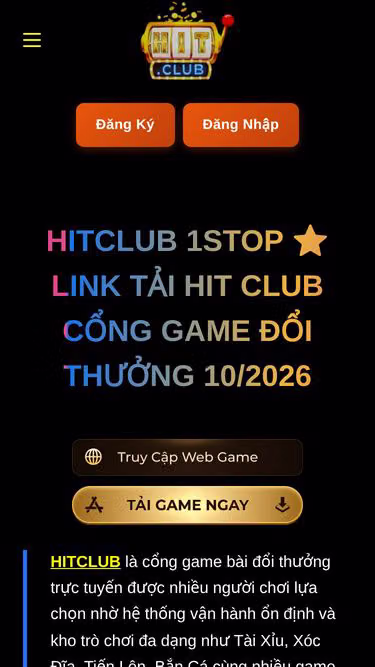 Screenshot of hitclub.sbs