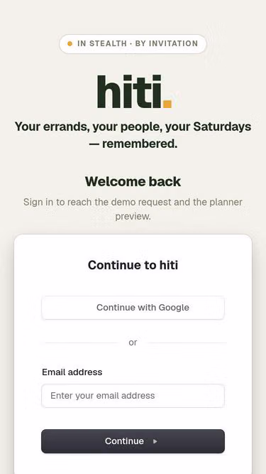 Screenshot of hiti.app
