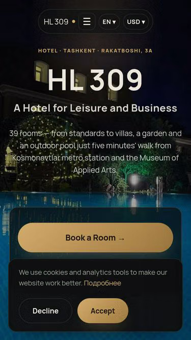 Screenshot of hlgroup.uz