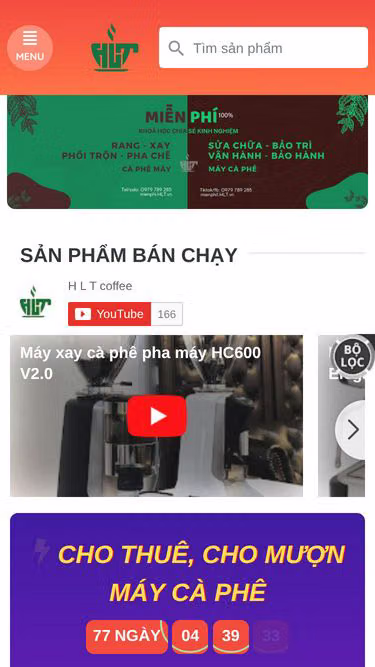 Screenshot of hlt.vn