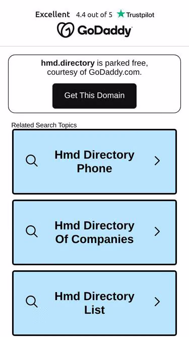 Screenshot of hmd.directory
