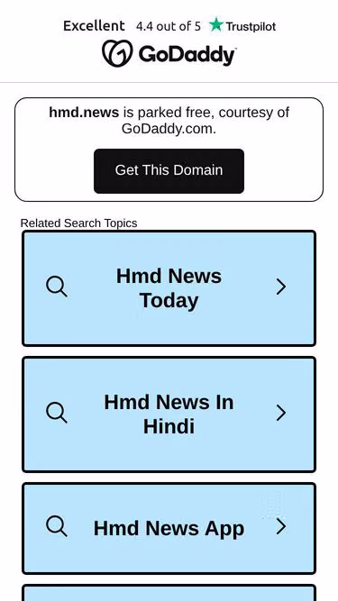 Screenshot of hmd.news