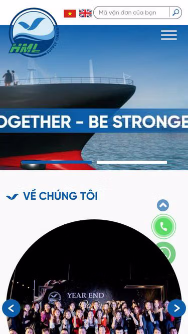 Screenshot of hml.com.vn
