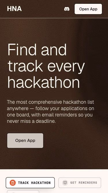 Screenshot of hna.dev
