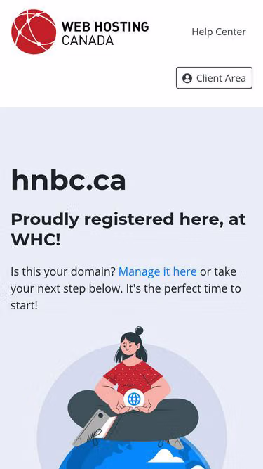 Screenshot of hnbc.ca