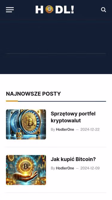 Screenshot of hodl.ovh
