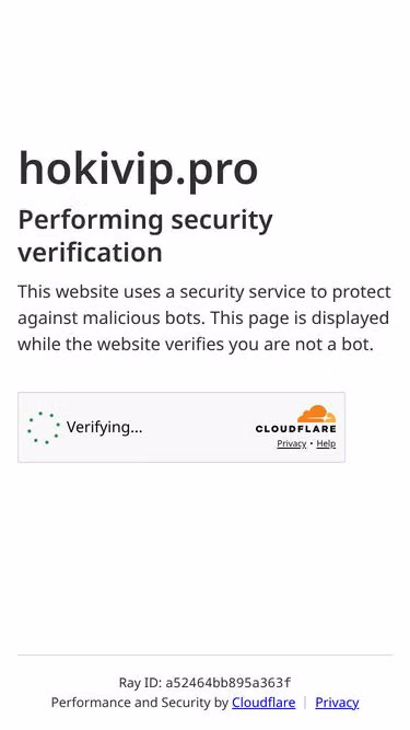 Screenshot of hokivip.pro