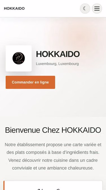 Screenshot of hokkaido.lu