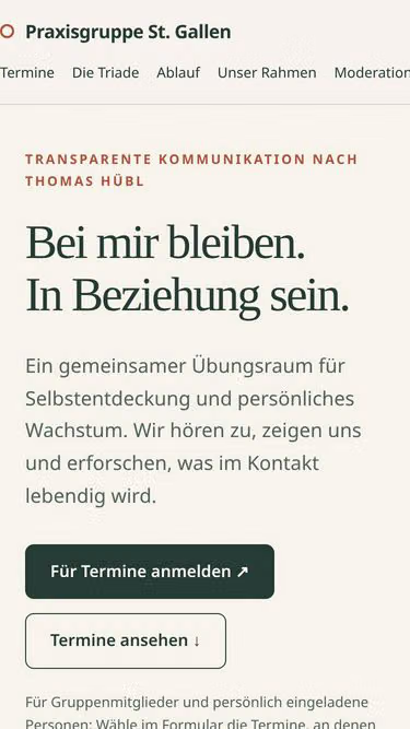 Screenshot of holon.contact