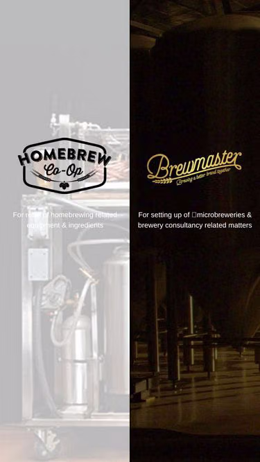 Screenshot of homebrew.com.sg