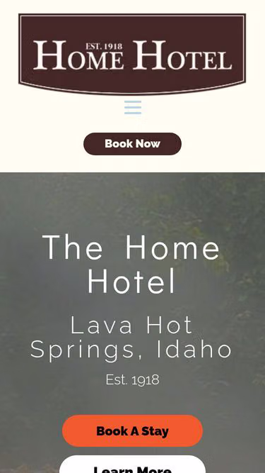 Screenshot of homehotel.com