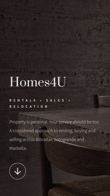 Screenshot of homes4u.gi