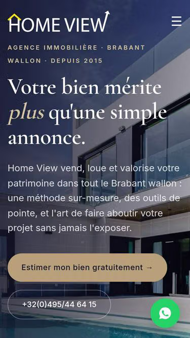 Screenshot of homeview.be
