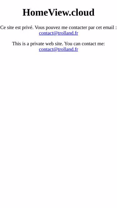 Screenshot of homeview.cloud