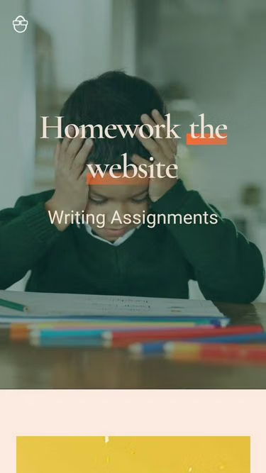 Screenshot of homework.rocks