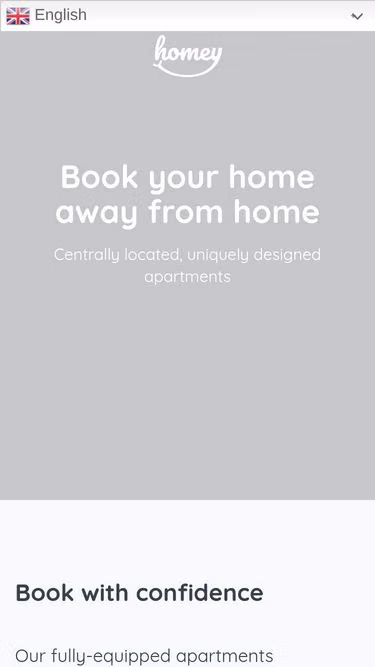Screenshot of homey.com.ro