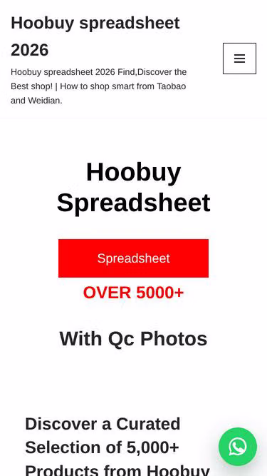 Screenshot of hoobuysheet.eu