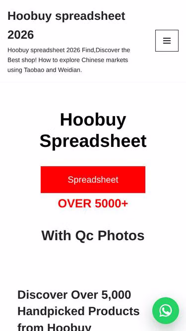 Screenshot of hoobuysheet.uk
