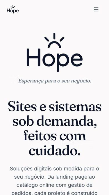 Screenshot of hope.dev.br