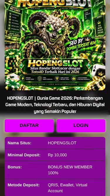 Screenshot of hopengslot.online