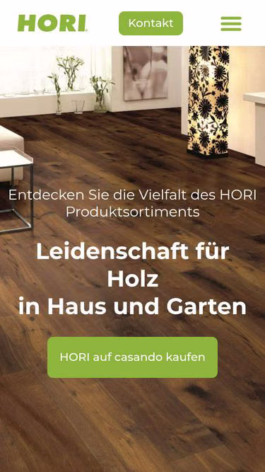 Screenshot of hori.eu