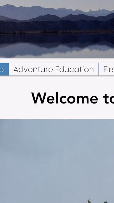 Screenshot of horizons.co.nz