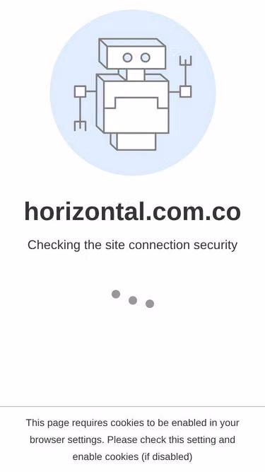 Screenshot of horizontal.com.co