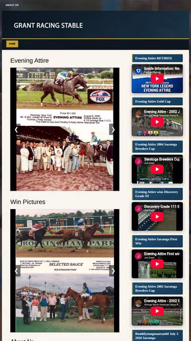 Screenshot of horse.bz