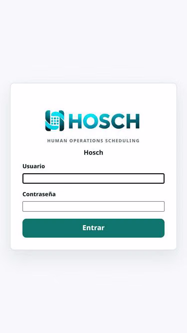 Screenshot of hosch.app