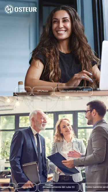 Screenshot of hosteur.es