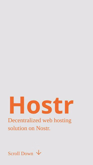 Screenshot of hostr.cc