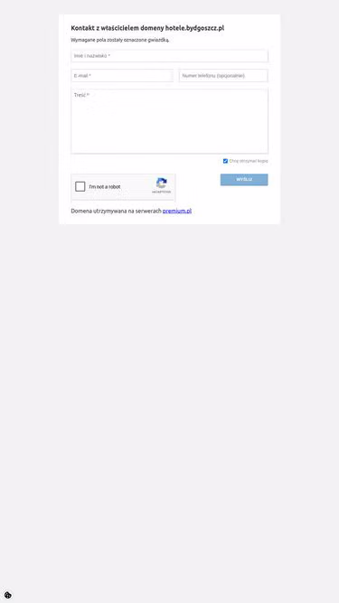 Screenshot of hotele.bydgoszcz.pl