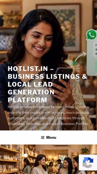 Screenshot of hotlist.in