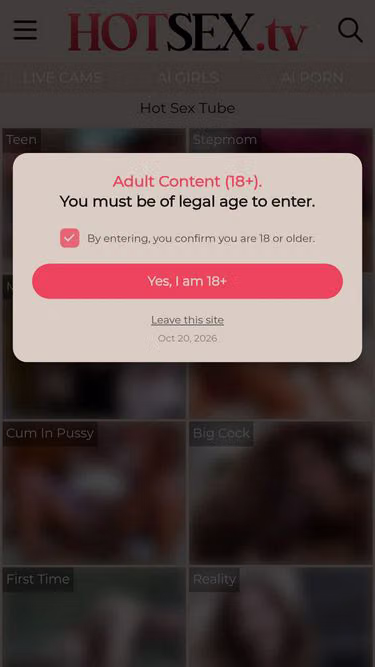 Screenshot of hotsex.tv